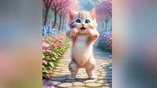 Funny cat videos dancing to music #dance #cat @furry-cornerz