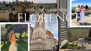 FLORENCE VLOG | WEDDING VENUE SEARCHING IN ITALY...