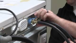 Connecting the Drain Hose and Inlet Hoses to your Washer