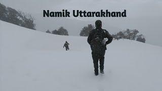 Jungle trekking to Jasiyadhar || Snowfall || Uttarakhand