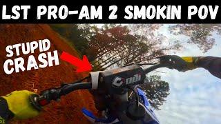 Crashed But Still Barely Won This Race!! GoPro POV 250 Pro-Am Lake Sugar Tree MX