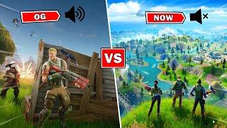 OG Fortnite Sound Effects VS Now (Chapter 2 Season 4)