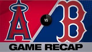 Homers power Red Sox to 16-4 victory | Angels-Red Sox Game Highlights 8/9/19