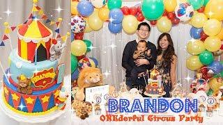 Brandon's ONEderful Circus Party | Angie Lowis