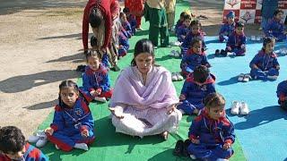 Meditation Session for students to increase concentration