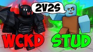 i 2v2ed with REALWCKD in Roblox The Strongest Battlegrounds ft @realwckd