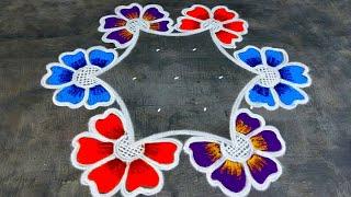 Sankranthi muggulu 2025beautiful rangoli for sankranthisimple margazhi kolam designsSuper rangoli