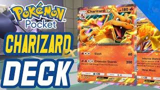 Charizard EX is the HEAVIEST HITTER in Pokemon Pocket - Deck Highlight