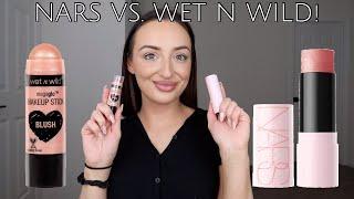 NARS Orgasm the Multiple vs Wet n Wild MegaGlo Makeup Stick Blush! Drugstore vs. High End