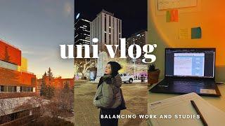 Uni Vlog ~ Working and studying in Canada | University of Alberta | International Student Diaries