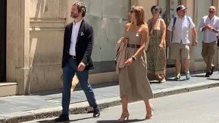 ITALIAN STREET FASHION️ Rome + Valentino exposition