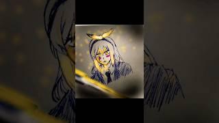 Drawing Lemon Irvine from Mashle: Magic and Muscles. #shorts  #mashlemagicandmuscles #timelapse