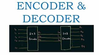 Difference between ENCODER and DECODER /Digital Electronics/ electronics simplified