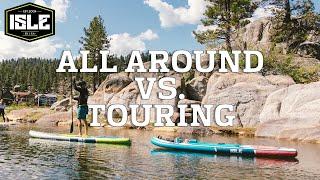 Paddle Board Shapes: All Around vs. Touring Boards