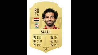 Salah evolution through FIFA