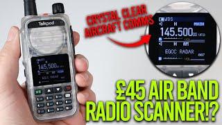 A £45 Budget Air Band Radio Scanner!? - Talkpod A36 Plus