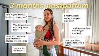 How I REALLY feel about motherhood ‍ 3 months postpartum Q&A