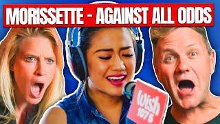 Vocal Coaches React To: Morissette covers "Against All Odds" on Wish 107.5 Bus