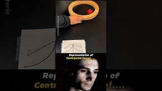 This is how Centripetal force works! #shorts #youtubeshorts #space #fyp #science