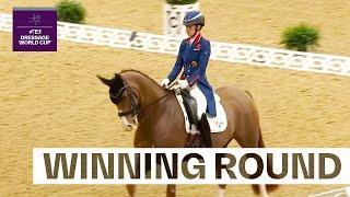 Charlotte Dujardin and Pete shine bright in London! |  FEI Dressage World Cup™ London