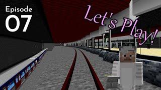 Curved Platforms? - Minecraft Transit Railway Let's Play S1E7