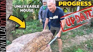 Our Unliveable House in Laos | Daily life Laos UPDATE