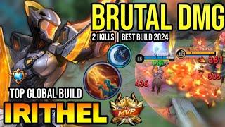 IRITHEL BEST BUILD 2024 | TOP GLOBAL IRITHEL GAMEPLAY | MOBILE LEGENDS