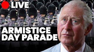  LIVE: Remembrance Sunday military parade led by King Charles III