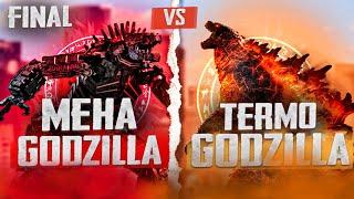 Mehagodzilla vs Termo Godzilla | Kim Finalda yutadi |  Mahluqlar Battli final | yutgan Qirol boladi