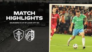HIGHLIGHTS: St. Louis CITY SC vs. Seattle Sounders FC | May 25, 2024