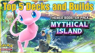 Pokemon tcg pocket Mythical Islands TOP 5 DECKS & BUILDS