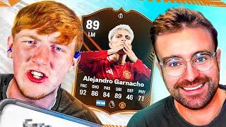 Squad Builder Showdown IRL SPECIAL!!! Garnacho vs Angry Ginge