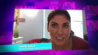 Hope Solo's "Solo Step" on Just Dance 3 | Just Create Video