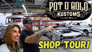 POT O' GOLD KUSTOMS RESTORATION SHOP TOUR PLUS PARTS FOR SALE