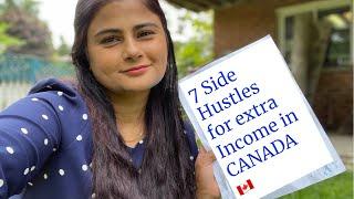 how to earn money as a Side Hustle in Canada #canada side hustles