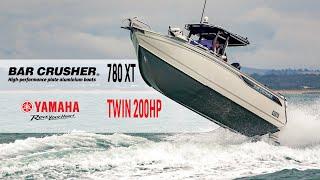 Bar Crusher 780 XT, powered by Twin 200HP Yamaha's