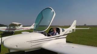 VL3 Evolution JMB Aircraft : flight to EDRG - Idar Oberstein with airport restaurant