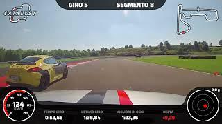 Autodromo di Franciacorta Audi TT MK2 best 1:23,71 peccato il traffico