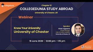 Collegedunia Study Abroad || Study in the UK: University of Chester, UK