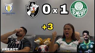 REACT REAÇÕES VASCO x PALMEIRAS