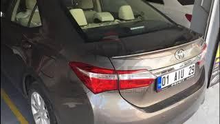 Toyota Corolla ABS Plastik Spoiler