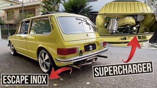 BRASÍLIA COM SUPERCHARGER DE MERCEDES CHEGA AOS 150 CV | Garagem Drops #103