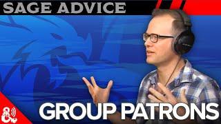 Group Patrons - Sage Advice