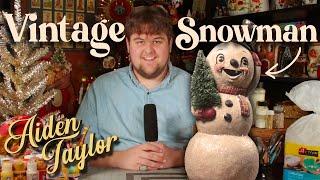 Christmas Special | Making a Folk Art Snowman | Aiden Taylor