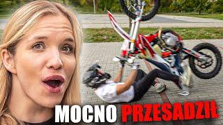 NIE OBYŁO SIĘ BEZ POLICJI | MOCNY SPOT SUPERMOTO