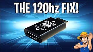 THE 120hz FIX. #PS5 #PS5120hz