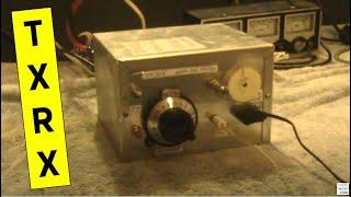 Ceramic Resonator Regenerative Transmitter - Receiver for 7 MHz CW