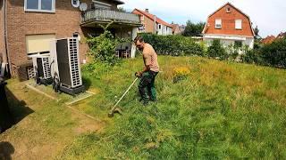 Grandma ASKED ME to HELP Her in the YARD When I Finished Mowing the Overgrown Lawn