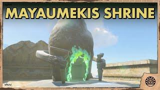 Mayaumekis Shrine Guide (Downward Force) in Zelda Tears of the Kingdom