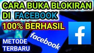 CARA BUKA BLOKIRAN DI  FACEBOOK 100% BERHASIL